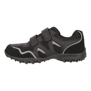 Mountain Warehouse Mars Kids Adaptive Non-Marking Sneakers Black Kids Shoe Size 2 US