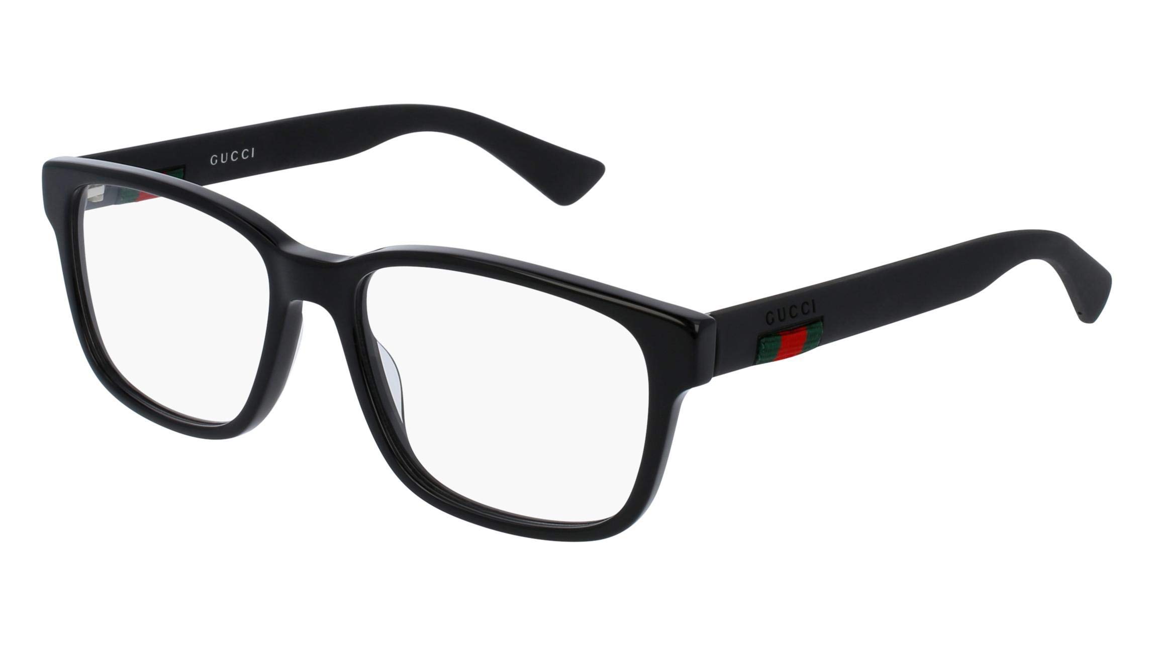 Gucci 0011 O- 005 BLACK /, 55mm