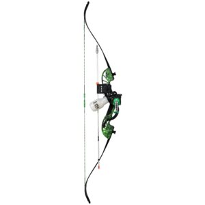 ams bowfishing water moc recurve bowfishing kit - right hand - 45# draw weight