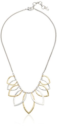 Lucky Brand Two-Tone Petal Statement Necklace