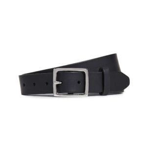 rag & bone Women's Boyfriend Belt, Black, S