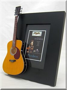 van morrison miniature guitar picture frame moondance