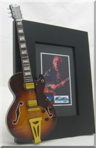 steve howe miniature guitar picture frame yes 2