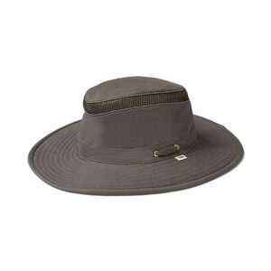 tilley t4mo-1 unisex hiker's hat (olive, 7 1/2)