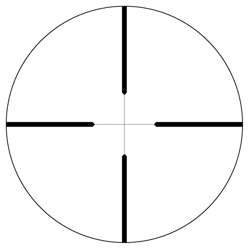 GPO Passion 3X Riflescope 3-9x42, 1" Tube, 1/4MOA, Plex Reticle - R310