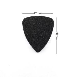 Honbay 9pcs Felt Picks for Guitar, Ukulele, Bass