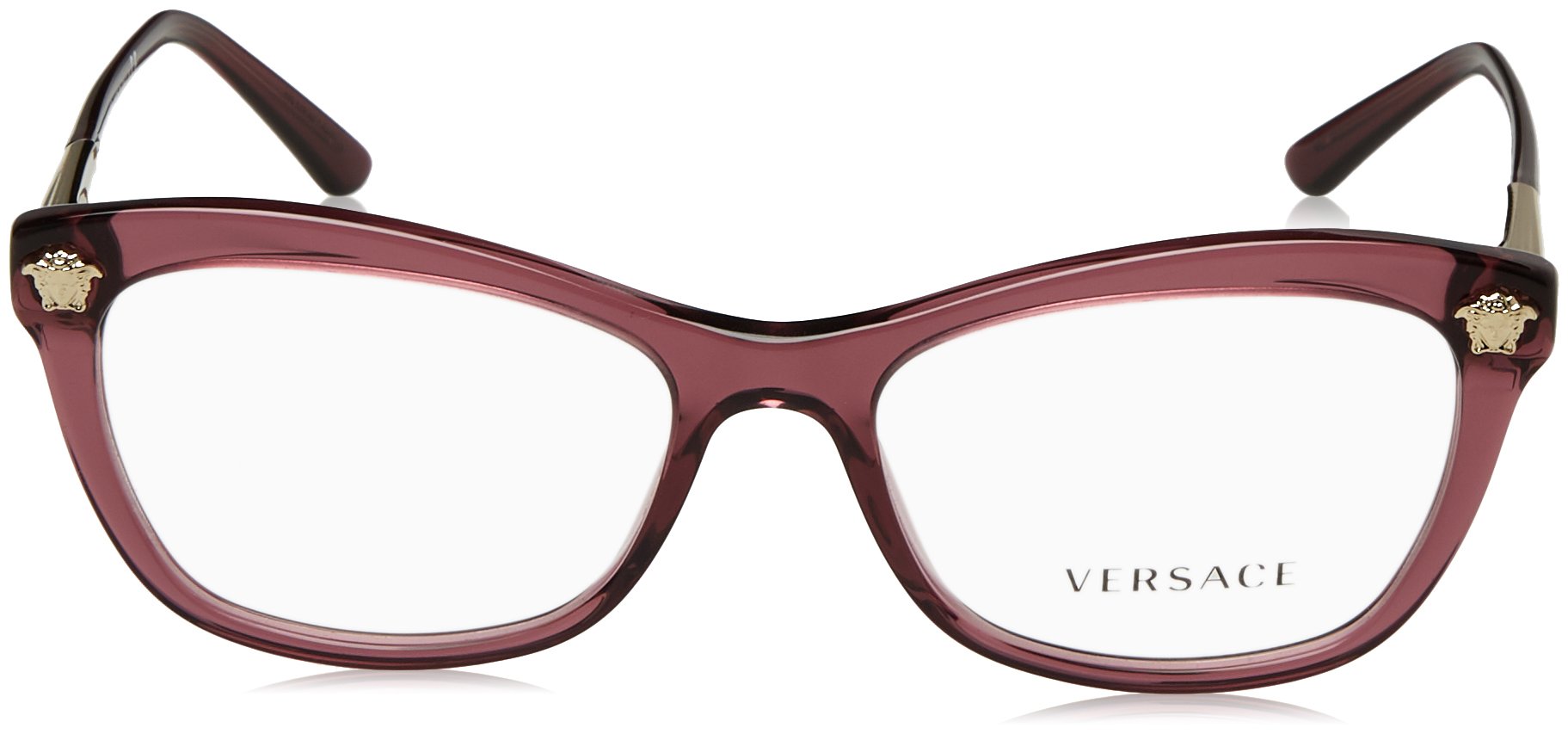 Versace VE 3224-5209 Eyeglasses,Transparent Violet w/Demo Lens, 54mm