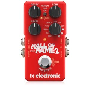 tc electronic hall of fame 2 reverb pedal