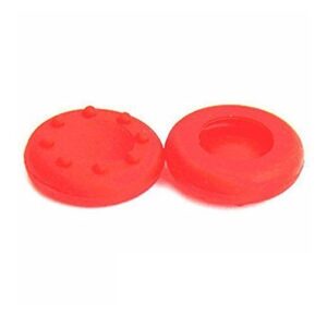 Analog Silicone Thumb Stick Grip Joystick Caps Cover for PS4 PS3 Xbox 360 Xbox One Game Controllers (4 x Red)