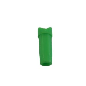 Jiexi Hwyp Half Moon Crossbow Arrow Nocks for ID 7.62mm Arrows Pack of 50 (green)