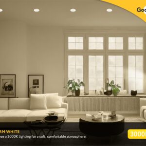 Goodlite G-83515 7.5W Led G9 120V 700 Lumens 300° Beam Angle, 60W Equal Light Bulb, 3000K Warm White Clear