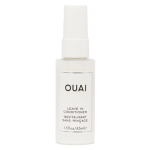 ouai leave in conditioner & heat protectant spray - prime hair for style, smooth flyaways, add shine and use as detangling spray - no parabens, sulfates or phthalates (1.5 oz)