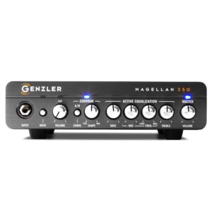 Genzler MG-350 Magellan Bass Amplifier Head - 175W/8ohm, 350W/ 4ohm/ 2.67ohm