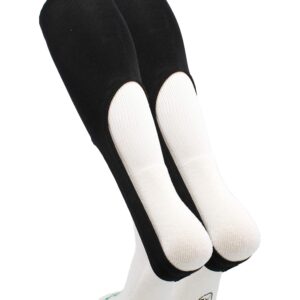 TCK 9 Inch Solid Baseball Stirrups (Black, Medium)