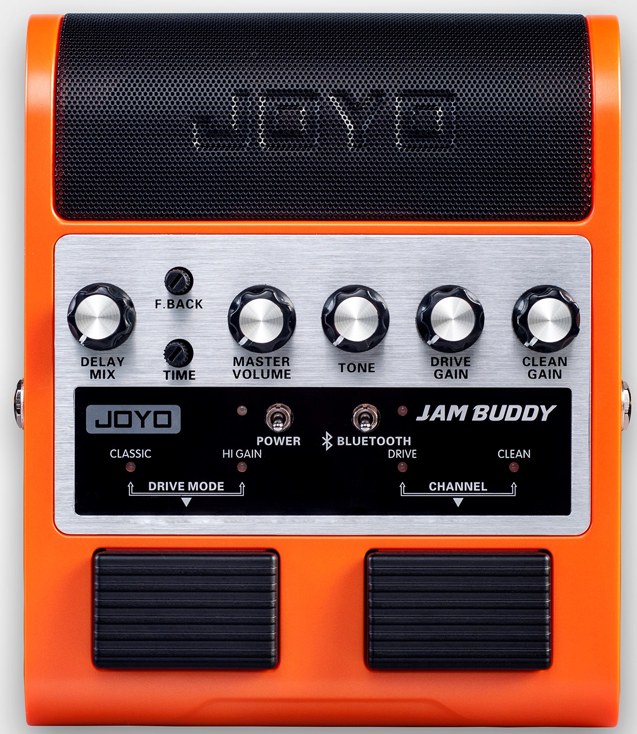 JOYO JAM BUDDY Portable Dual Channel 2x4W Guitar Pedal Amp (Orange)