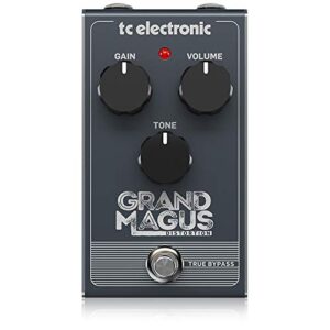 TC Electronic GRAND MAGUS DISTORTION, Organic Tube-Like with Tight Bottom End and Natural Sag (GRANDMAGUSDISTORTION)