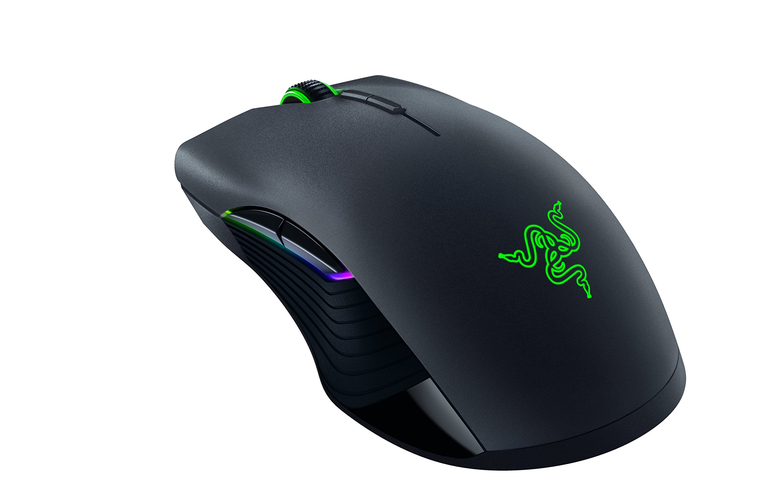 Razer Lancehead - Wireless Gaming Mouse: 16, 000 DPI Laser Sensor - Chroma RGB Lighting - 8 Programmable Buttons - Mechanical Switches