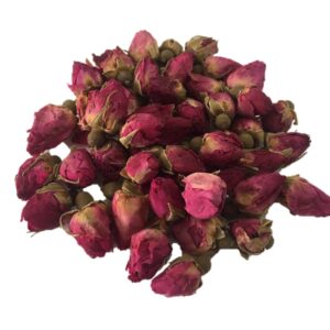 HerbsGreen Premium Dried Red Rose Buds, 100% Natural (4 oz. Bag)