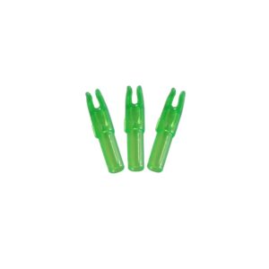 JIEXI HWYP Plastic Internal Arrow Nocks for Shaft ID 6.2mm Archery Carbon Arrow Pack of 50