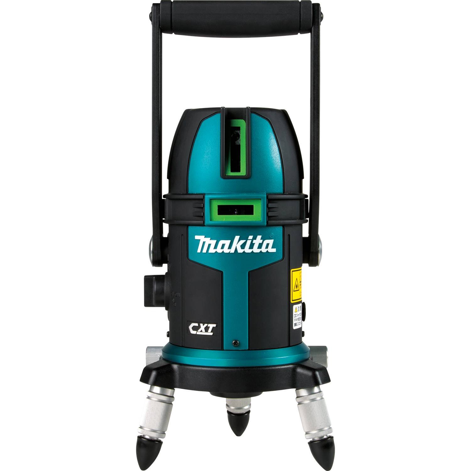 Makita SK209GDZ 12V max CXT Lithium-Ion Cordless Self-Leveling Multi-Line/Plumb Point Green Beam Laser, Tool Only