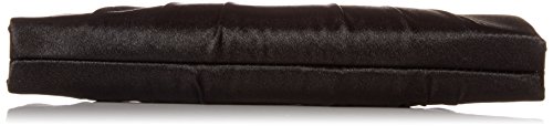 Jessica McClintock Blaire Satin Frame Evening Clutch, Black