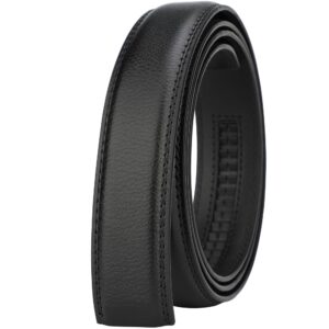 lavemi replacement belt strap for rachet belt, width: 1 3/8"(black 44")