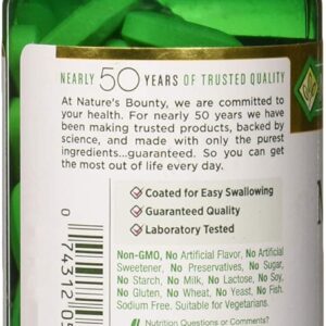 Nature's Bounty Magnesium Oxide 500mg, 100 Tablets