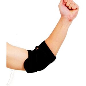 NICKSTON 1 Cotton Sport Stretchable Headband, 1 Striped Wrist Strap and 1 Elbow Brace Strap (ST3) for Recovery, Support, and Injury Protection - 3pcs Set