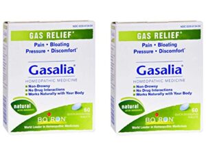 boiron gasalia - 60 tablets (pack of 2)