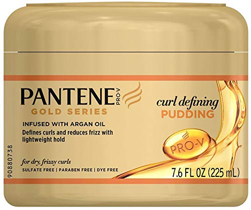 Pantene Gold Series Pudding Curl Defining 7.6 Ounce Jar (225ml) (2 Pack)