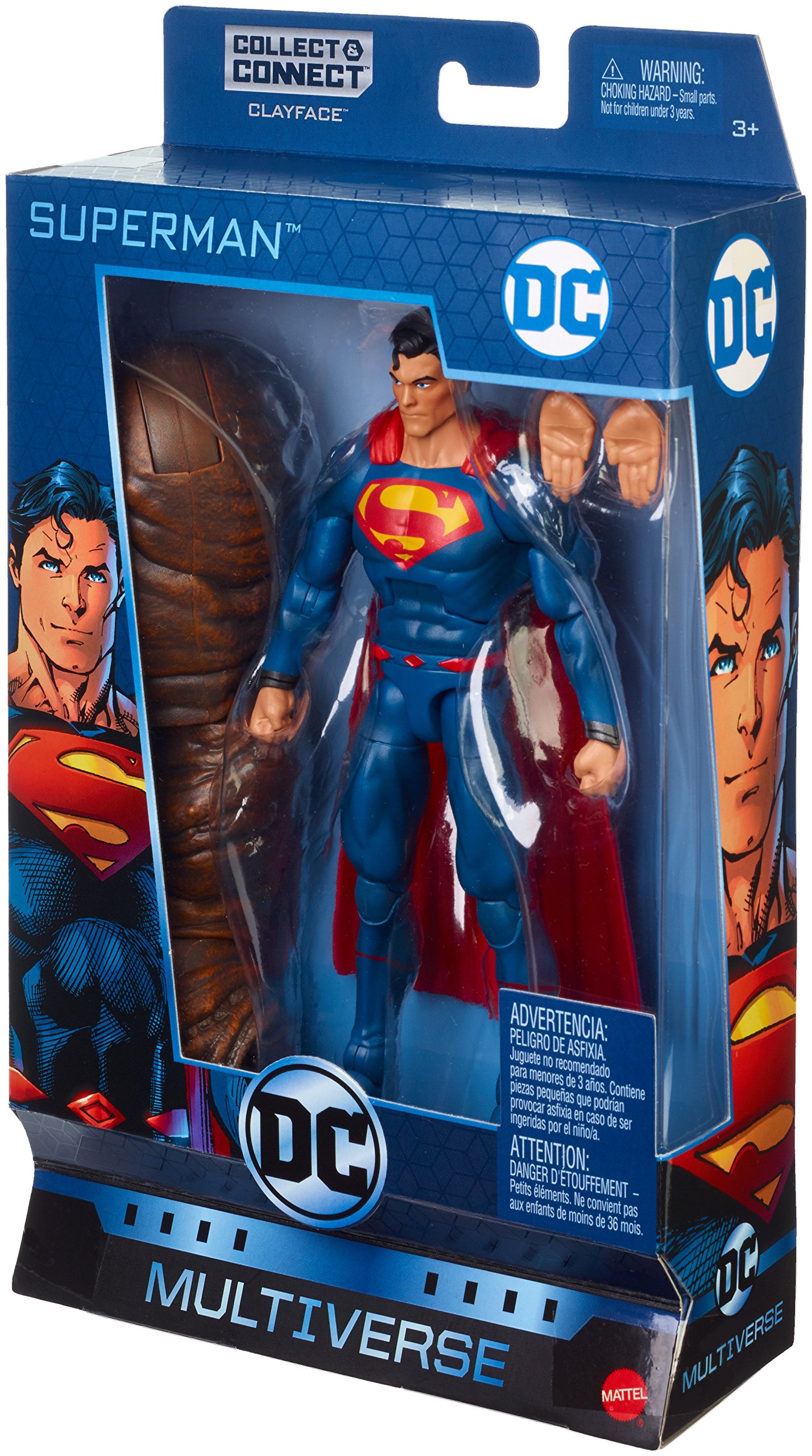 Mattel DC Comics Multiverse Rebirth Superman Figure, 6"