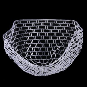 maxcatch rubber net replacement for fly fishing landing net (clear, circumference: 46inch)