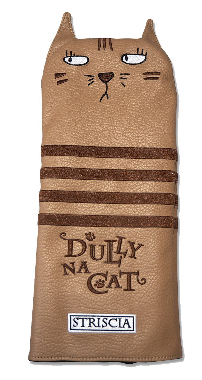 Dully Na CAT Golf Japan Driver Head Cover {STRISCIA}