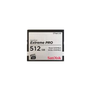 sandisk extreme pro 512 gb cfast card model sdcfsp-512g-a46d