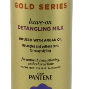 Pantene Gold Series Leave-In Detangling Milk 7.6 Ounce (225ml) (2 Pack)