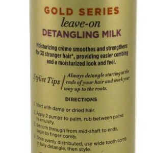 Pantene Gold Series Leave-In Detangling Milk 7.6 Ounce (225ml) (2 Pack)