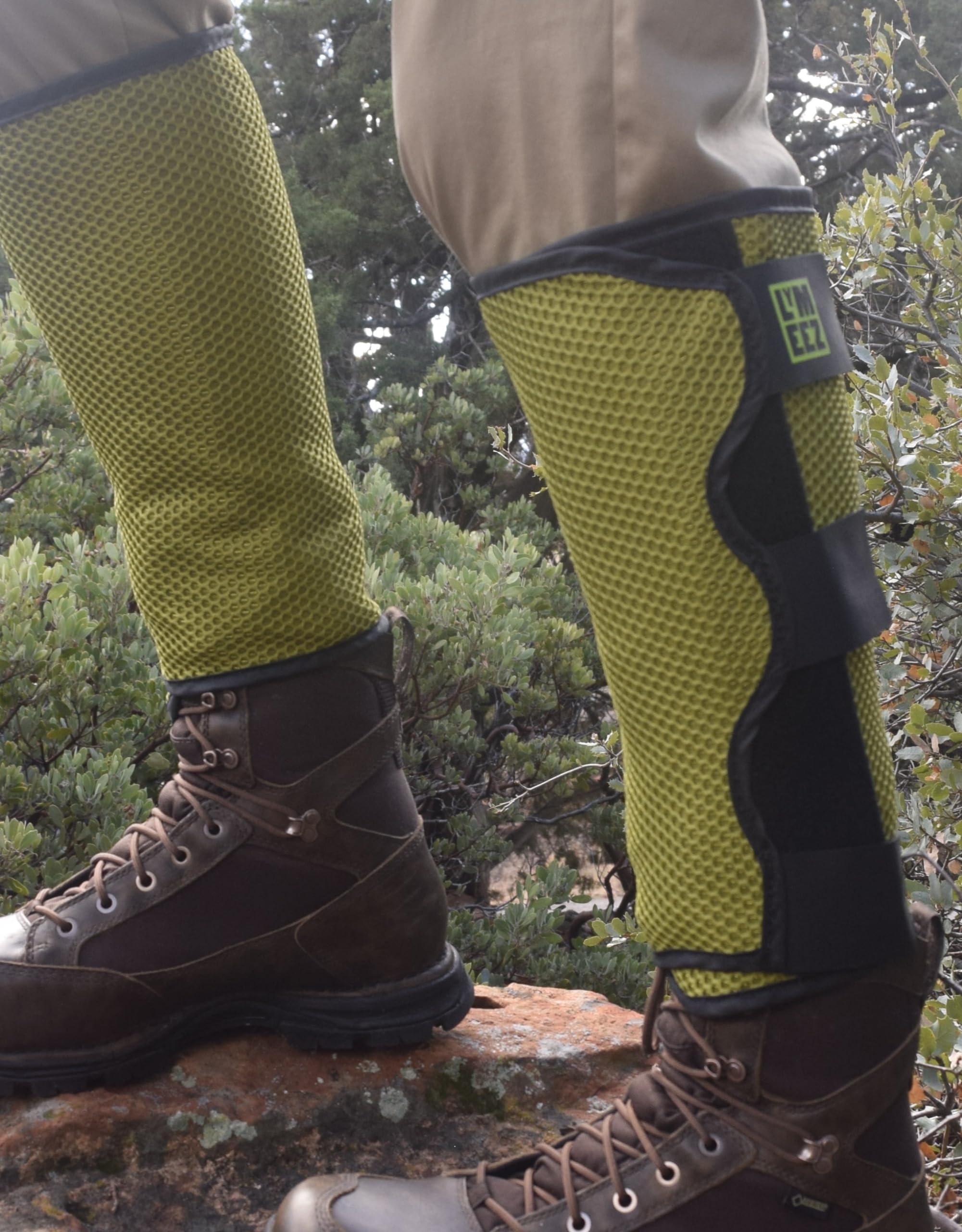 LYMEEZ 3D Mesh Tick Repelling Leg Gaiters