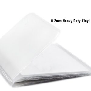 ZHOMA Set of 2 - Replacement Insert For for Bifold or Trifolds Wallet - Card Or Picture Insert