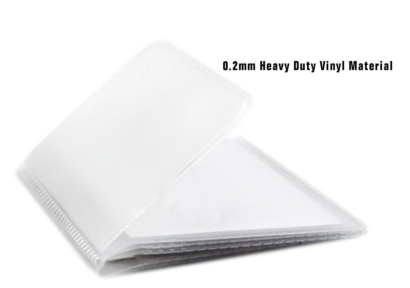 ZHOMA Set of 2 - Replacement Insert For for Bifold or Trifolds Wallet - Card Or Picture Insert