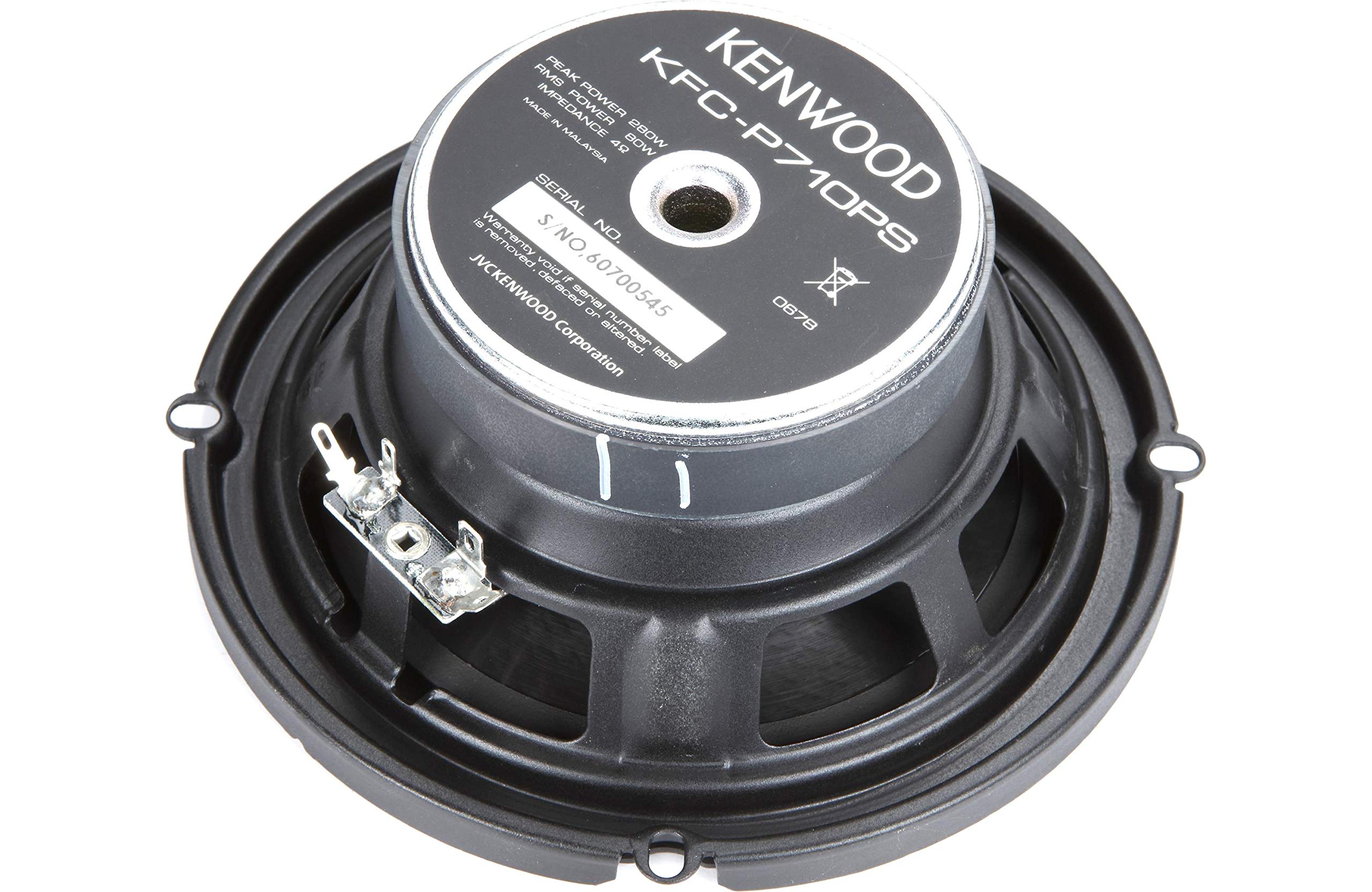 Kenwood KFC-P710PS 280 Watts Performance Series 6-1/2" Component Speakers