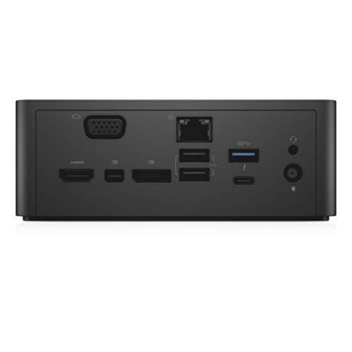 Dell 3GMVT TB16 Thunderbolt 3 Dock with 240W Adapter, Black