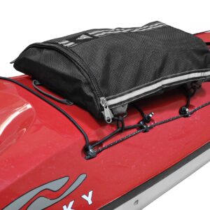 Seattle Sports Vinyl Coated Mesh Deck Bag for SUPs and Kayaks, Black