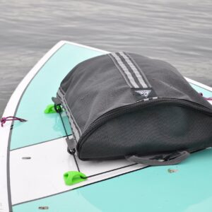 Seattle Sports Vinyl Coated Mesh Deck Bag for SUPs and Kayaks, Black