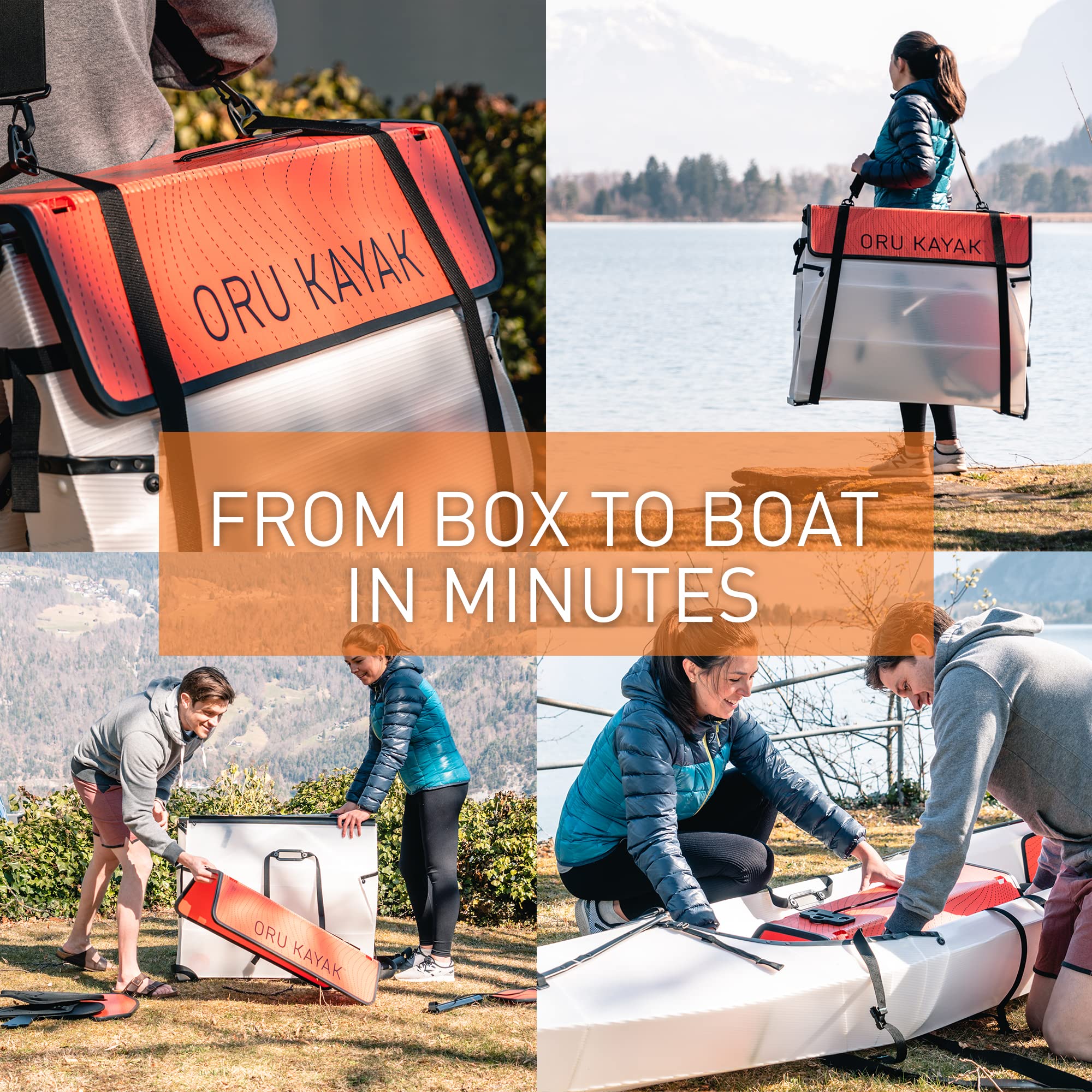 Oru Kayak Beach LT Folding Portable Lightweight Kayak - for Day Trips, Picnics, and Casual Fun with Family and Friends …