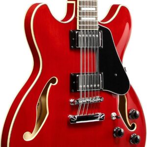 Ibanez Artcore AS7312 Semi-Hollow 12-String - Transparent Cherry Red