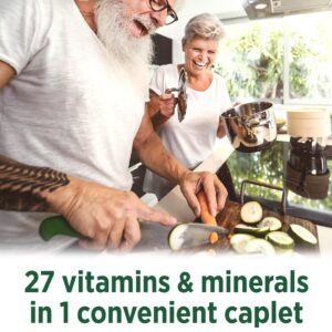 Multivitamin for Adults 50+ | Non-GMO & Gluten Free Daily Supplement | Plus Vitamin D, C, and B Vitamins | By Nature's Truth