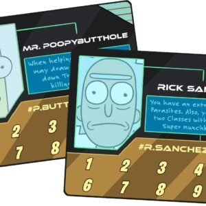 MUNCHKIN: Rick And Morty Card Game | Rick and Morty Adult Swim Munchkin Board Game | Officially Licensed Rick and Morty Merchandise | Munchkin Game from Steve Jackson Games