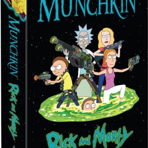 MUNCHKIN: Rick And Morty Card Game | Rick and Morty Adult Swim Munchkin Board Game | Officially Licensed Rick and Morty Merchandise | Munchkin Game from Steve Jackson Games