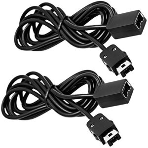 extension cables compatible with nintendo nes classic mini edition controller, senhai 2 pack 10ft / 3m extending cords for classic edition controller-2017 wii remote and wii nunchuck controller