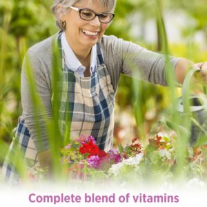 Multivitamin for Women 50 Plus | 100 Caplets | Non-GMO & Gluten Free | ABC Complete Multivitamin | by Nature's Truth